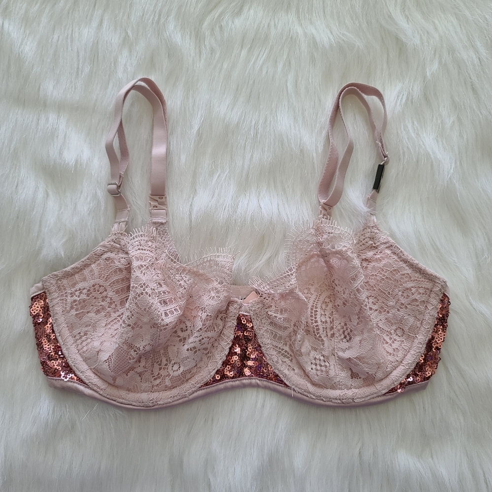 VS Dream Angels Push Up Sequin Bra